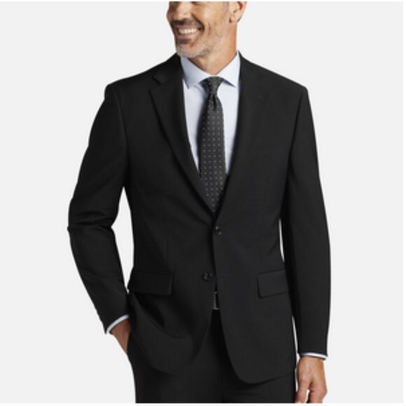 Calvin Klein Slim Fit Suit Separates Jacket Black 42Long
